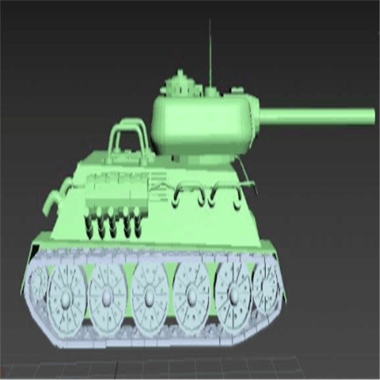 玉树充气军用坦克模型